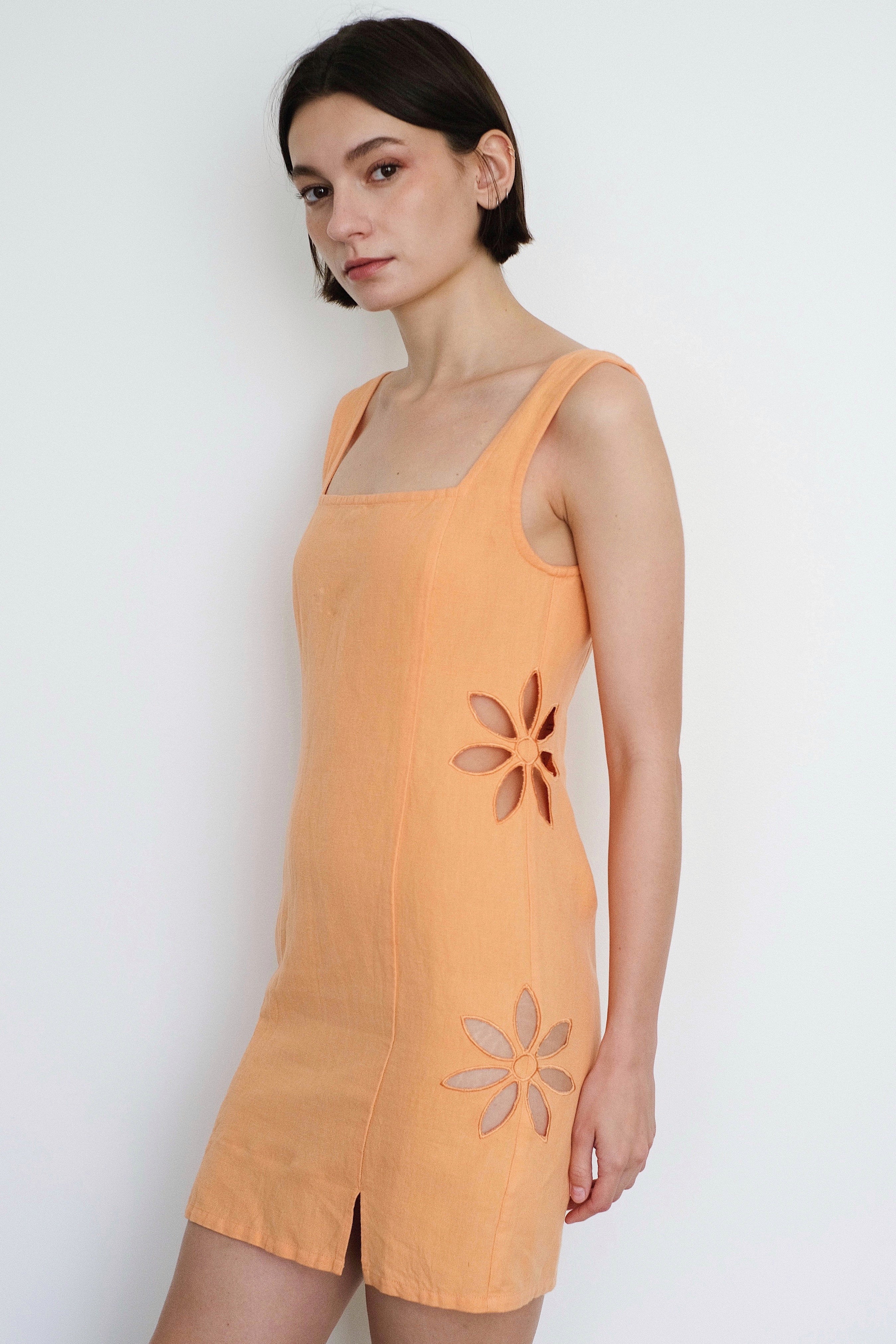 Tach Afrodita Dress in Light Orange F U G G I A M O