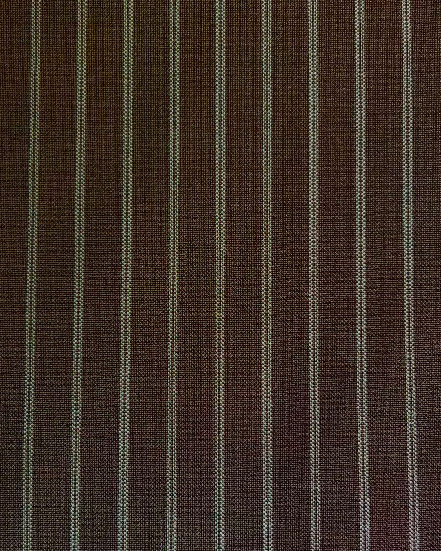 Folded Wool Pant in Sable Stripe