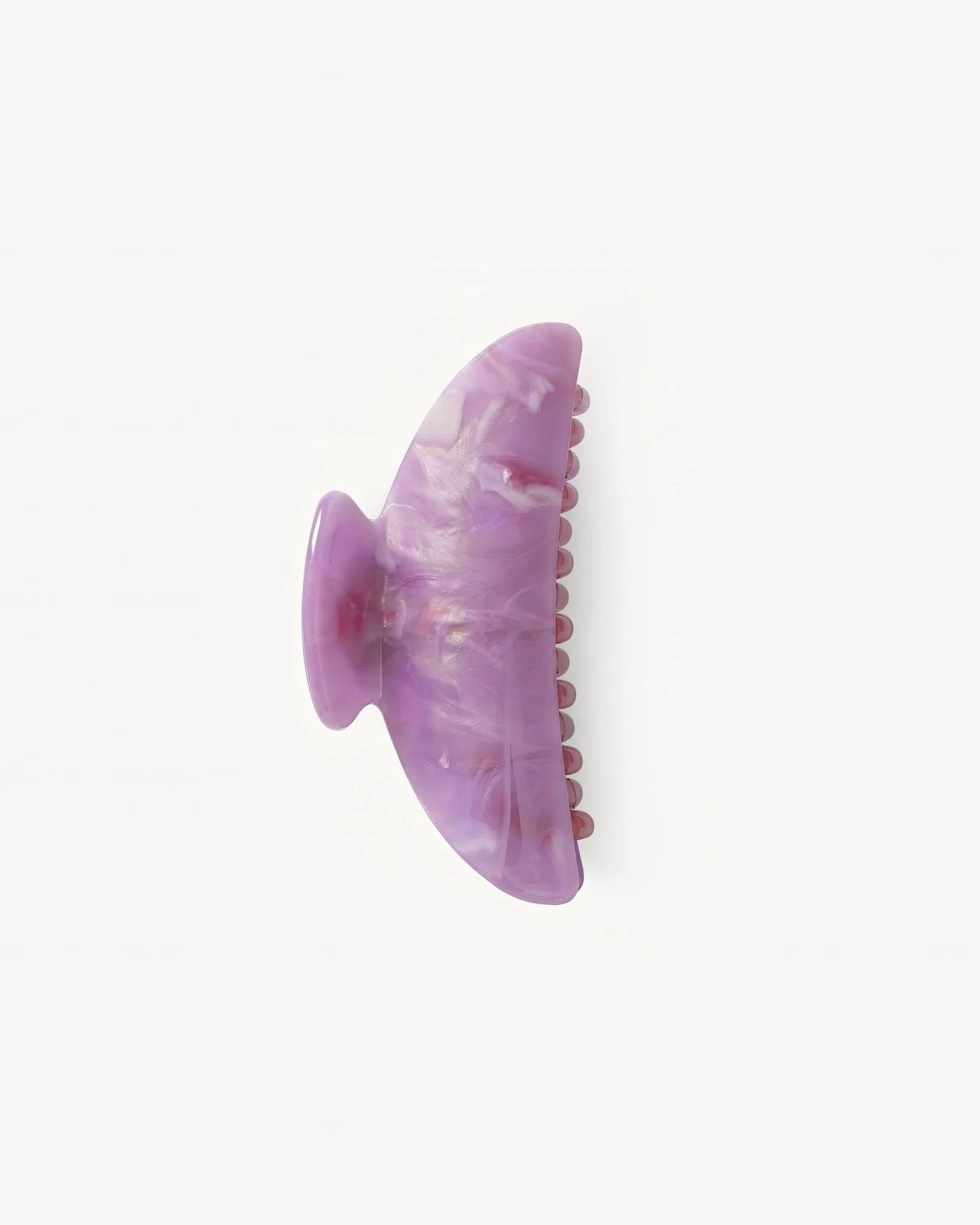 Machete Midi Acetate Hair Claw in Orchid