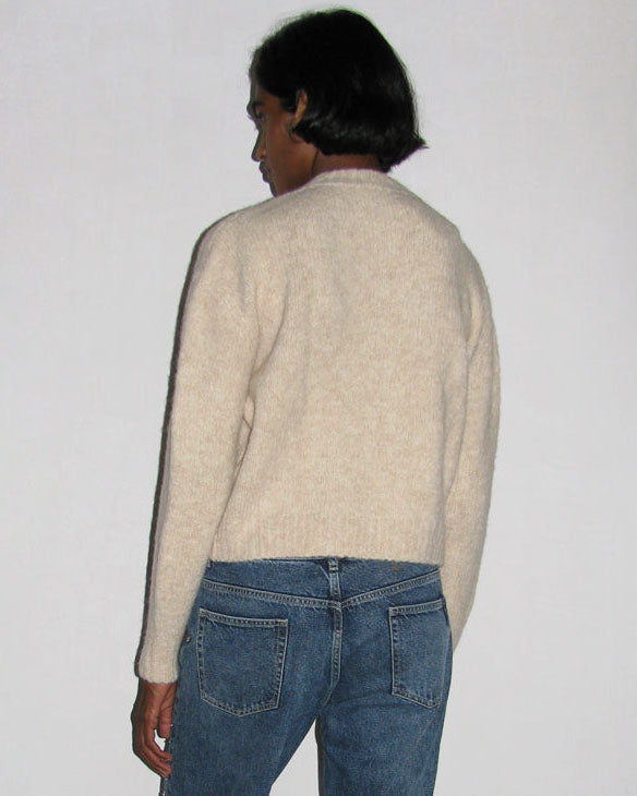 Anita Sweater in Ecru