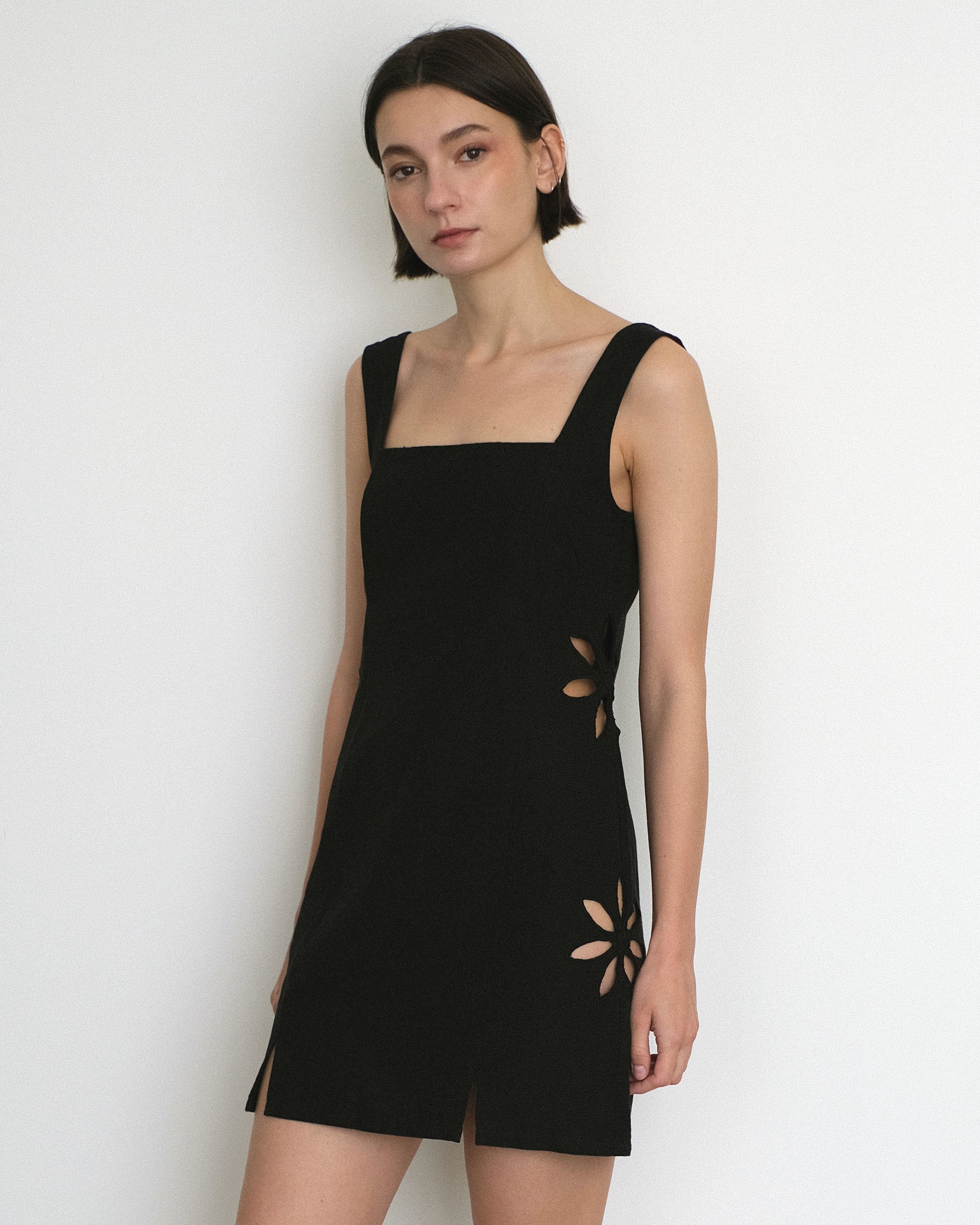 chinese dress ladies Tach Afrodita Dress in Black – F U G G I A M O
