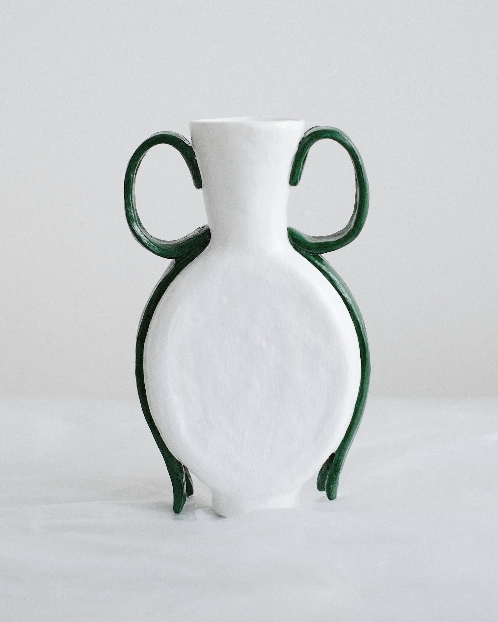 All Kinds Gemstone Vase in Emerald 