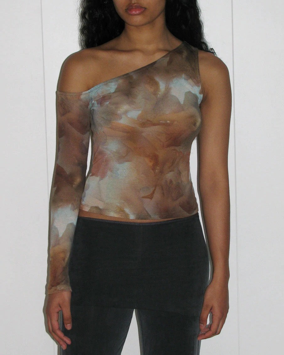 Paloma Wool Asymmetric Layered Cupid Top 